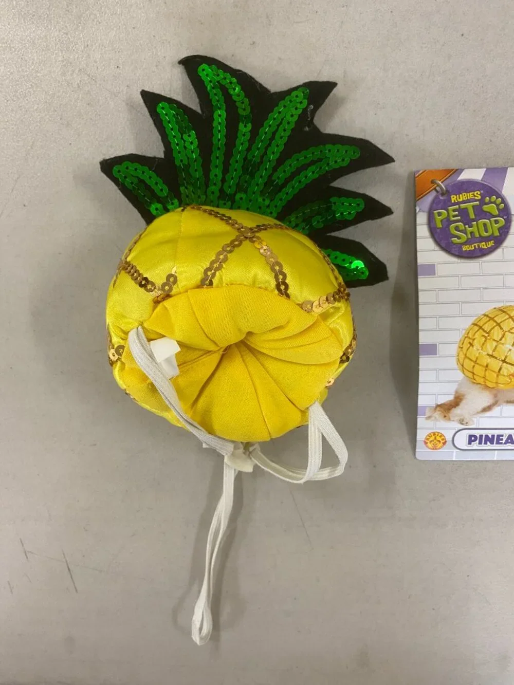 Pineapple Pet Costume (Small)